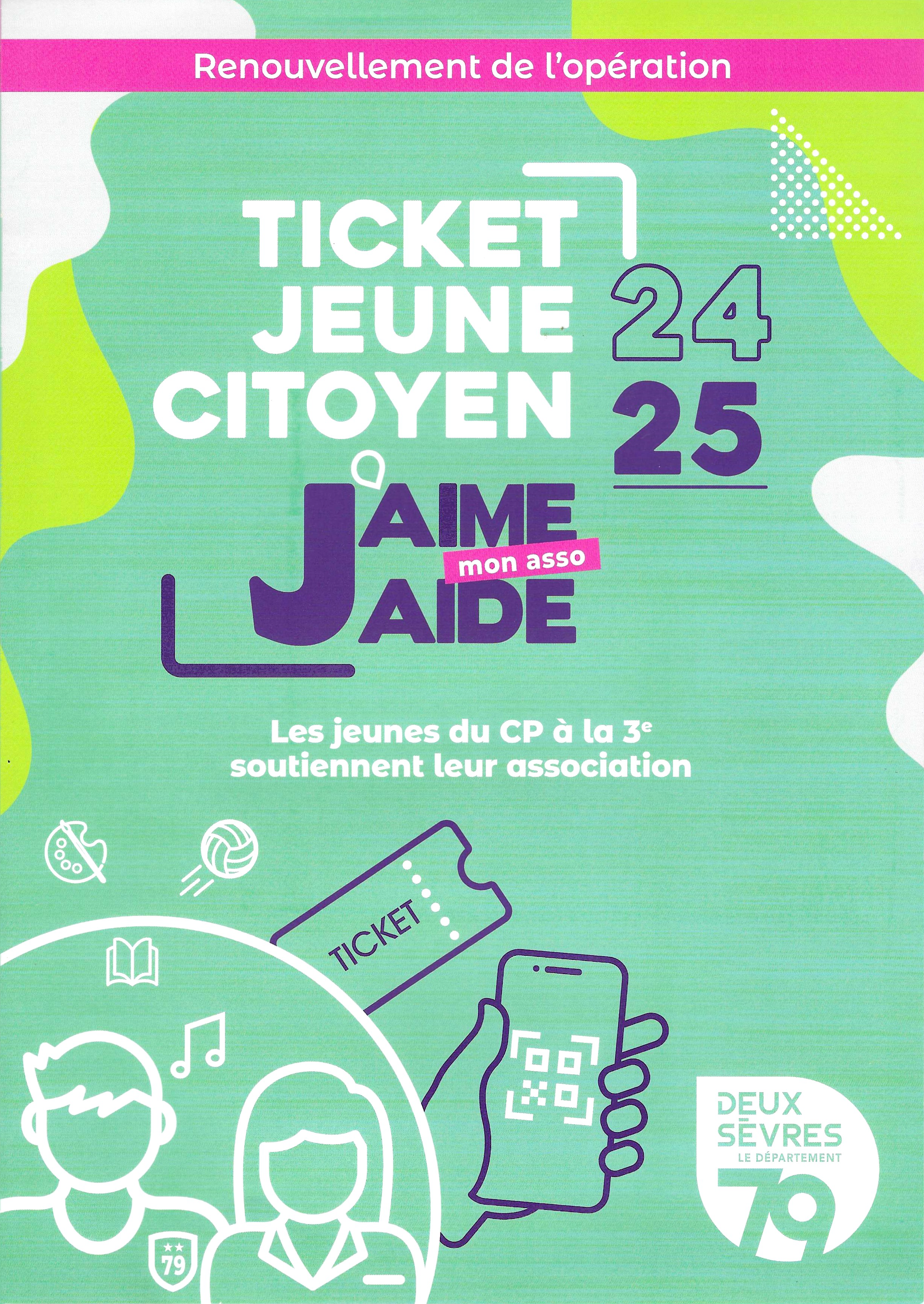 Ticket Jeune Citoyen 2024 2025